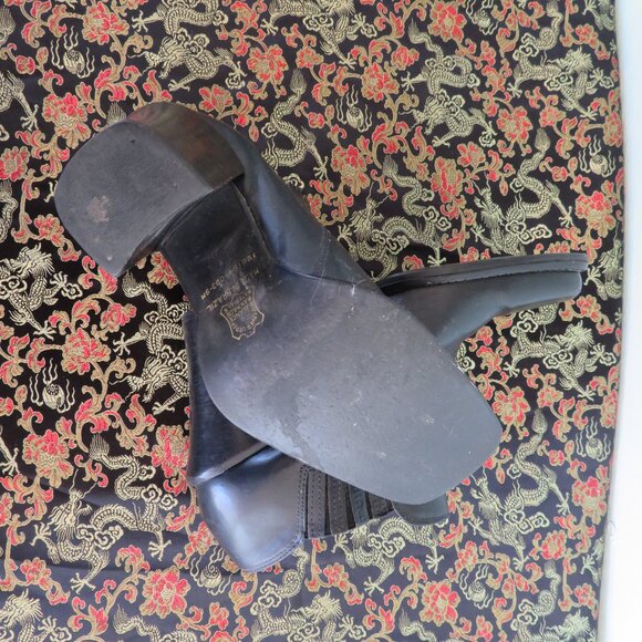 Vintage leather bootie - Picture 6 of 7